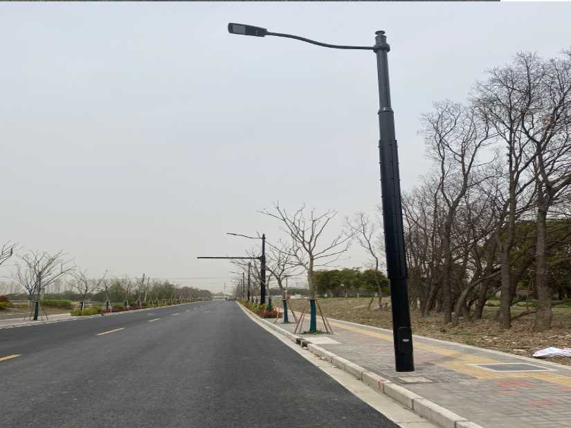 梁河县上海综合杆 太阳能路灯工程